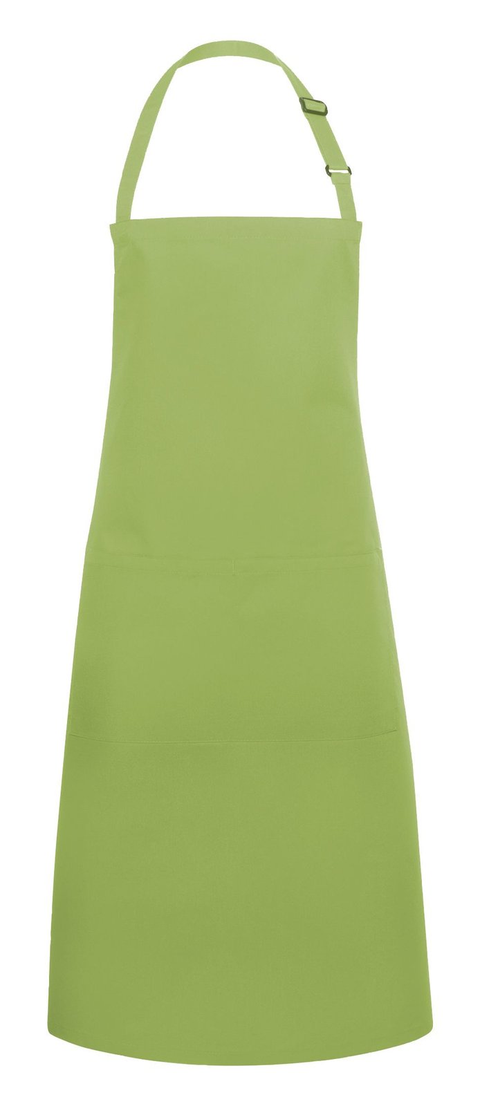 Tablier à bavette avec boucle et poche — coloris Lime #Couleur_Lime