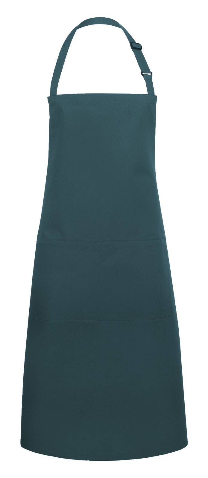 Tablier à bavette avec boucle et poche — coloris Pine Green #Couleur_Pine-Green