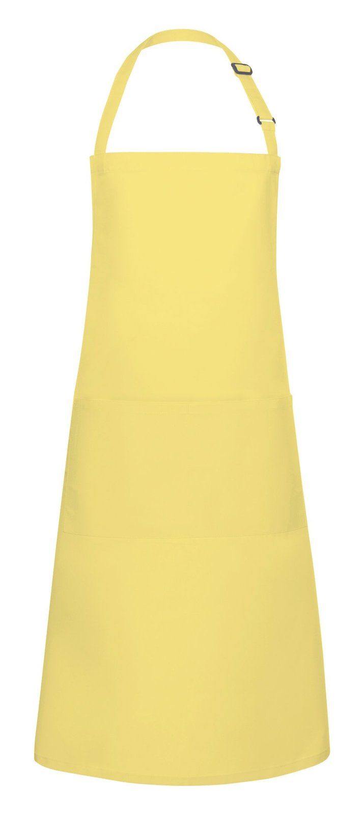 Tablier à bavette avec boucle et poche — coloris Sunny Yellow #Couleur_Sunny-Yellow