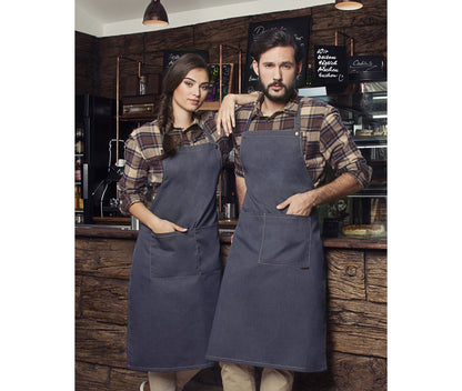 Tablier à bavette Jeans-Style 