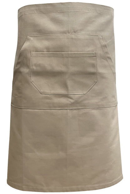 Tablier barman long  — coloris Beige #Couleur_Beige