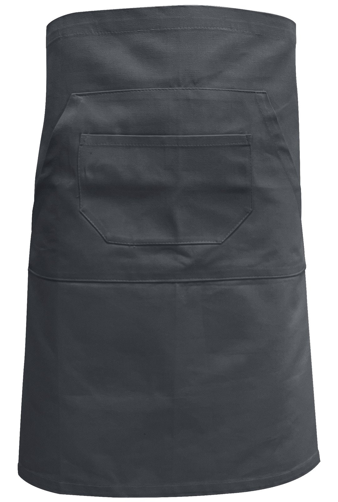 Tablier barman long  — coloris Dark Grey #Couleur_Dark-Grey