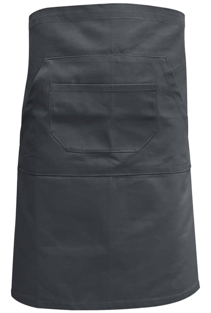 Tablier barman long  — coloris Dark Grey #Couleur_Dark-Grey