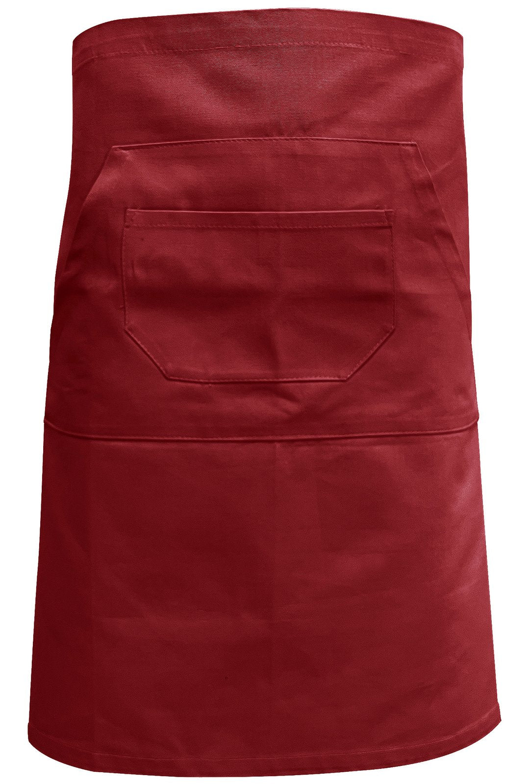 Tablier barman long  — coloris Red #Couleur_Red