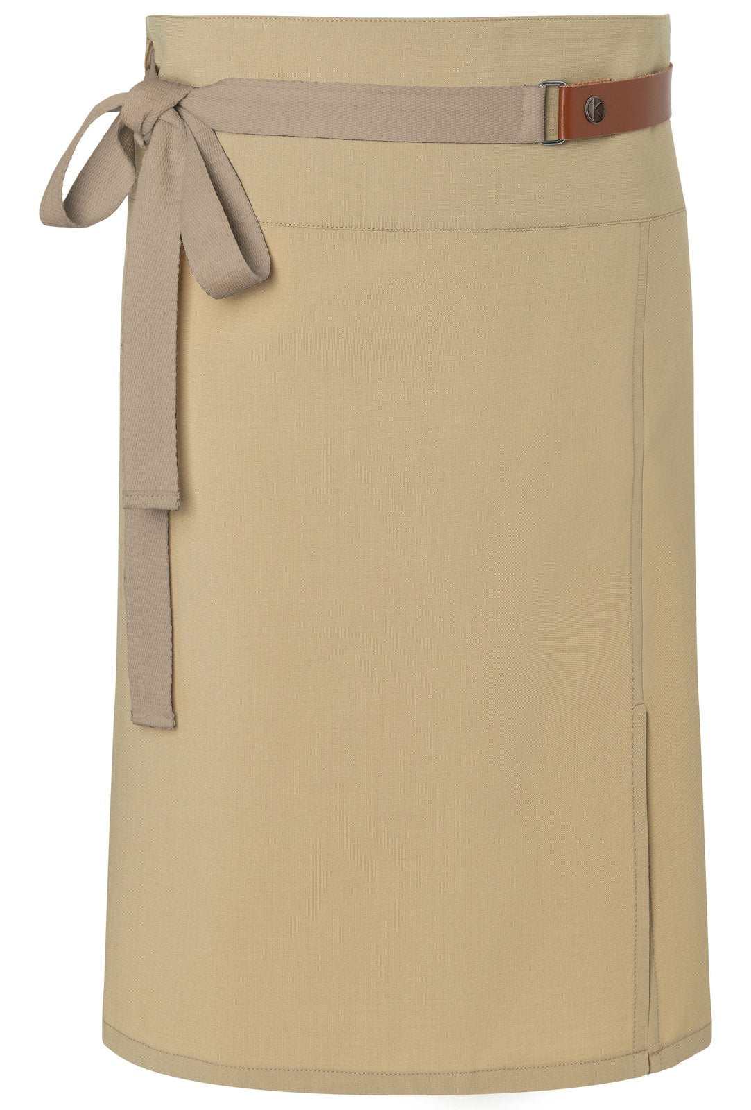 Tablier mi-long en polyester recyclé  — coloris Pebble Grey #Couleur_Pebble-Grey