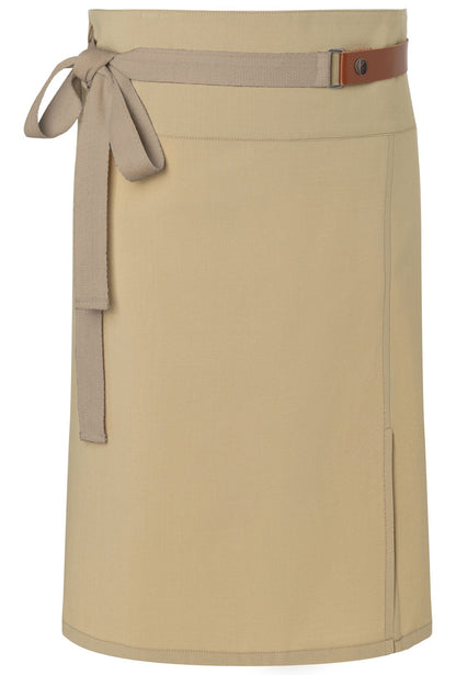Tablier mi-long en polyester recyclé  — coloris Pebble Grey #Couleur_Pebble-Grey