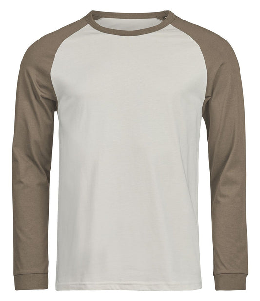 Tee-shirt baseball manches longues — coloris Cement / Clay #Couleur_Cement-/-Clay