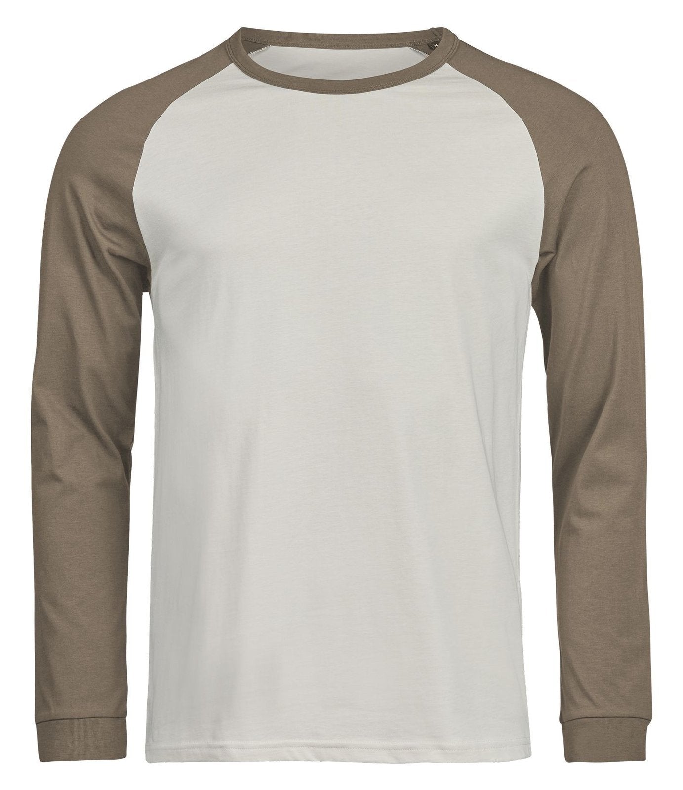 Tee-shirt baseball manches longues  — coloris Cement / Clay #Couleur_Cement-/-Clay