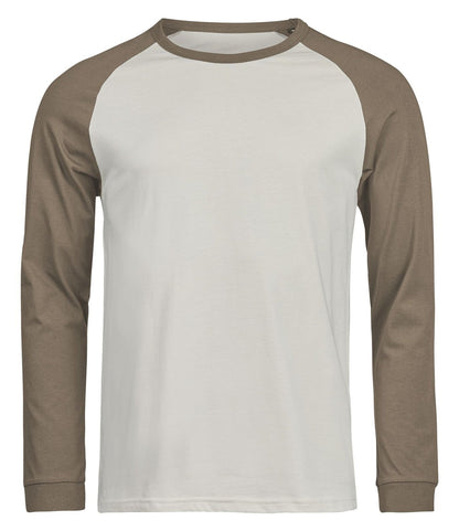 Tee-shirt baseball manches longues  — coloris Cement / Clay #Couleur_Cement-/-Clay