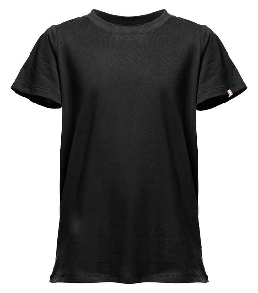 Tee-shirt bio origine France enfant  — coloris Black #Couleur_Black