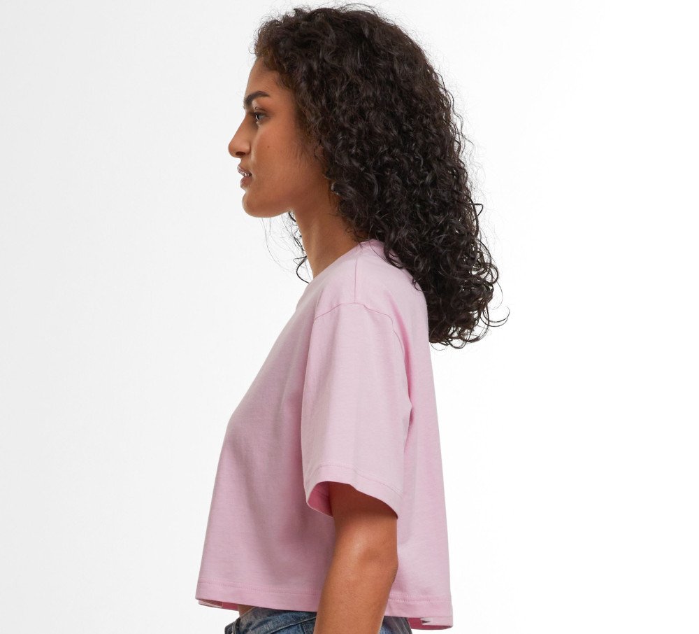 Tee-shirt court femme 140 g/m² 