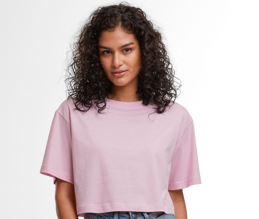 Tee-shirt court femme 140 g/m² 