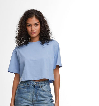 Tee-shirt court femme 140 g/m² 