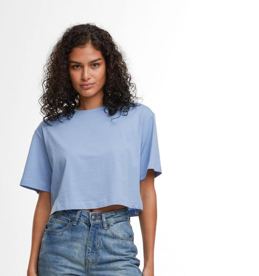Tee-shirt court femme 140 g/m² 
