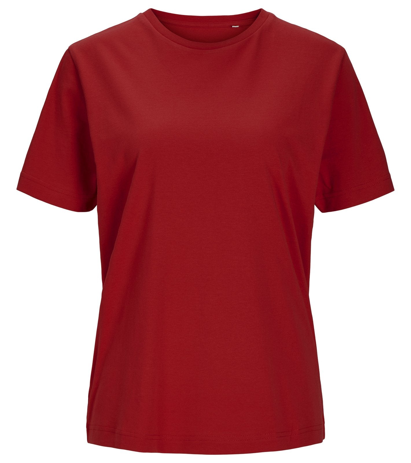 Tee-shirt en coton organique femme 180 g/m²  — coloris Lipstick Red #Couleur_Lipstick-Red