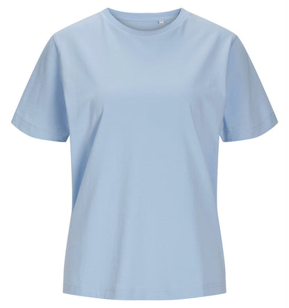 Tee-shirt en coton organique femme 180 g/m²  — coloris Skyway Blue #Couleur_Skyway-Blue