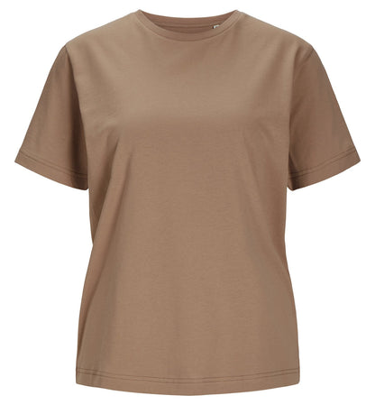 Tee-shirt en coton organique femme 180 g/m²  — coloris Warm Taupe Sand #Couleur_Warm-Taupe-Sand