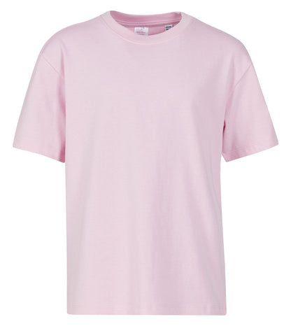 Tee-shirt enfant oversize en coton organique 240 g/m²  — coloris Soft Pink #Couleur_Soft-Pink