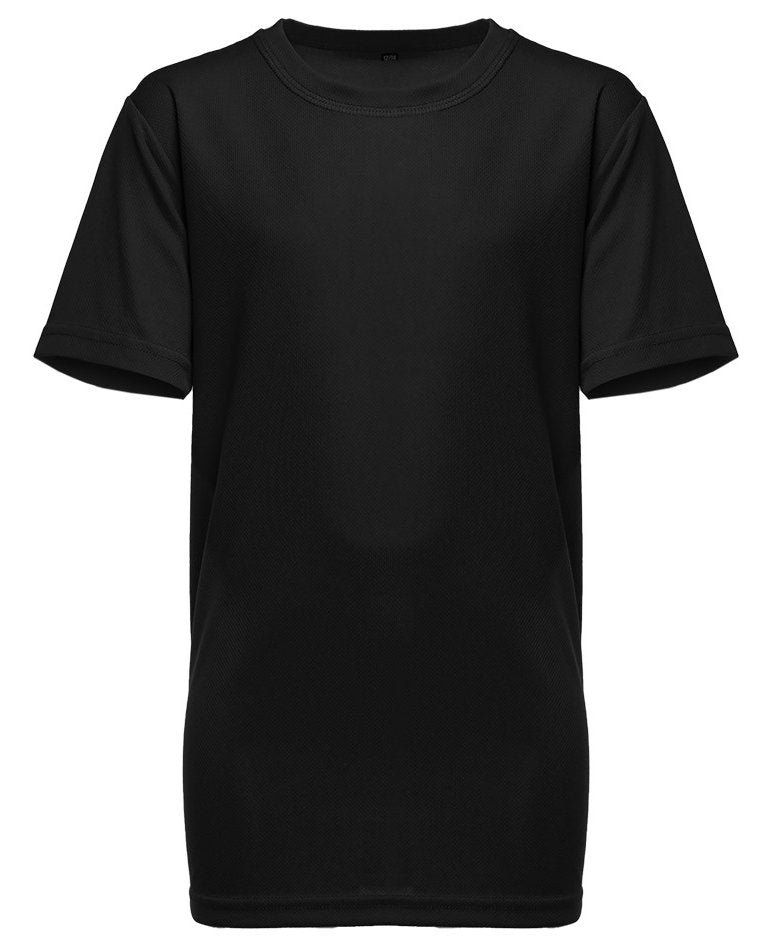 Tee-shirt enfant respirant 140 g/m²  — coloris Black #Couleur_Black