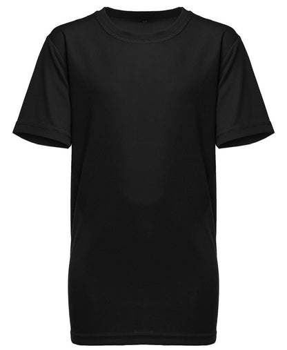Tee-shirt enfant respirant 140 g/m²  — coloris Black #Couleur_Black
