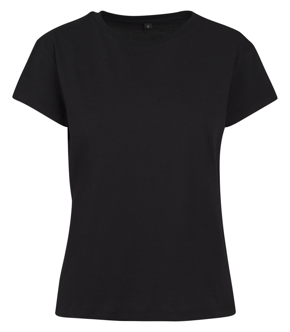 Tee-shirt femme 140 g/m² — BUILD YOUR BRAND LADIES BOX TEE — coloris Black #Couleur_Black