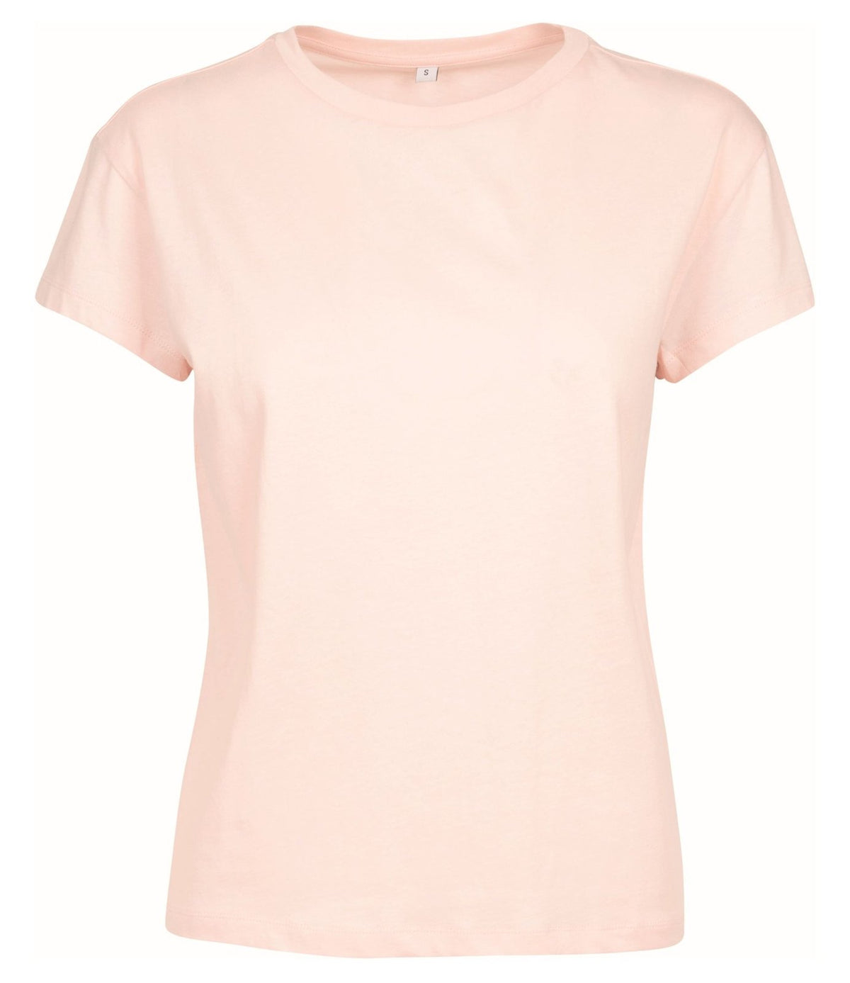 Tee-shirt femme 140 g/m² — BUILD YOUR BRAND LADIES BOX TEE — coloris Pink #Couleur_Pink