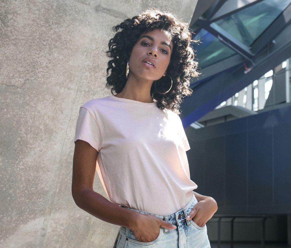 Tee-shirt femme 140 g/m² — BUILD YOUR BRAND LADIES BOX TEE