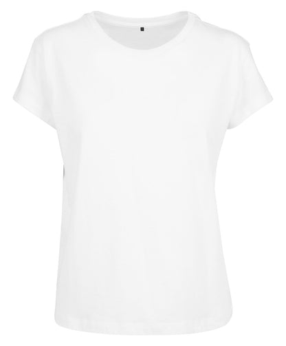 Tee-shirt femme 140 g/m² — BUILD YOUR BRAND LADIES BOX TEE — coloris White #Couleur_White