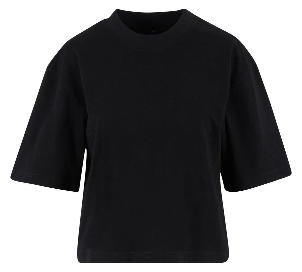 Tee-shirt femme boxy 180 g/m²  — coloris Black #Couleur_Black
