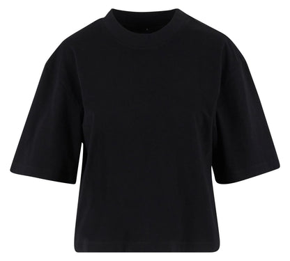Tee-shirt femme boxy 180 g/m²  — coloris Black #Couleur_Black