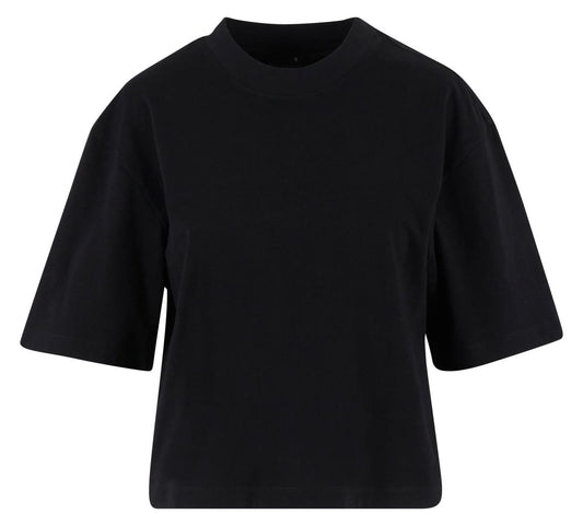 Tee-shirt femme boxy 180 g/m²  — coloris Black #Couleur_Black