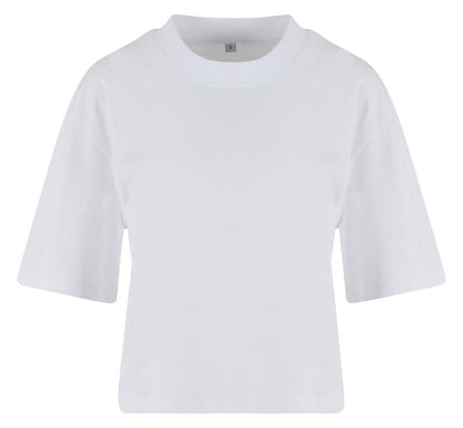Tee-shirt femme boxy 180 g/m²  — coloris White #Couleur_White