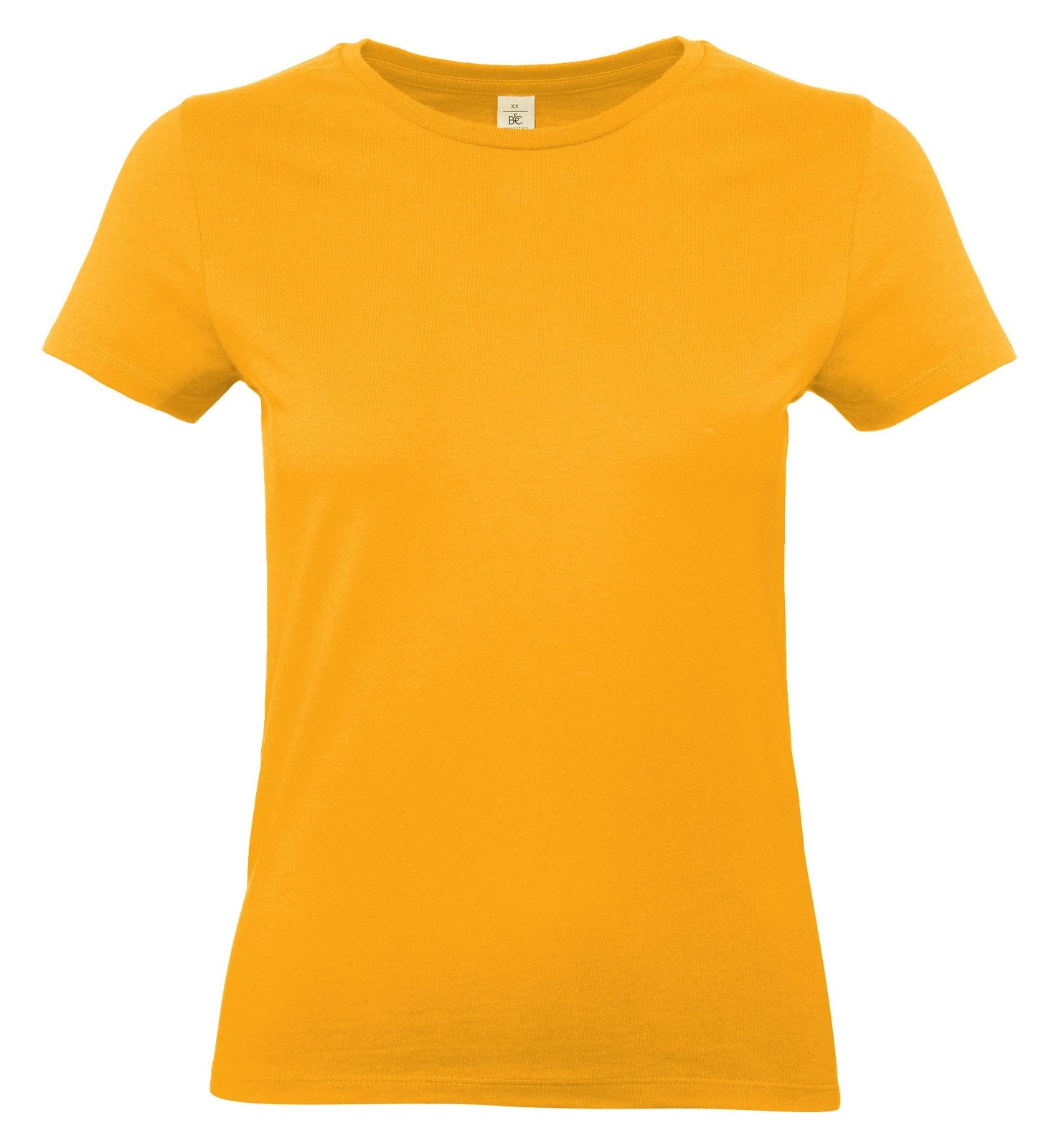 Tee-shirt femme col rond 190 — B&C #E190 WOMEN — coloris Apricot #Couleur_Apricot