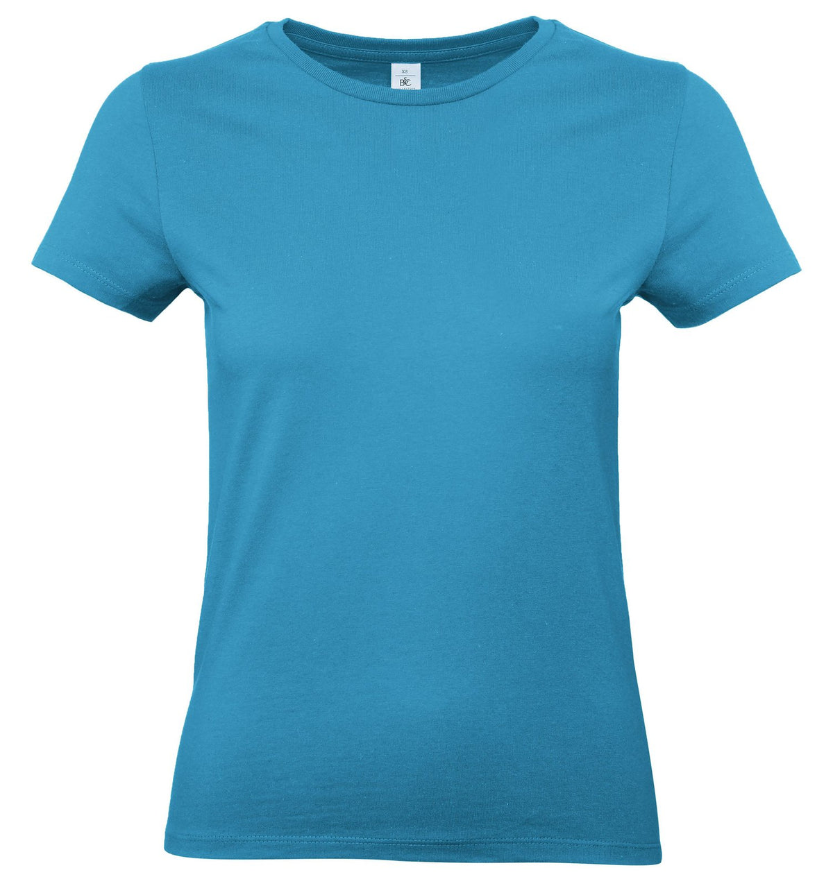 Tee-shirt femme col rond 190 — B&C #E190 WOMEN — coloris Atoll #Couleur_Atoll