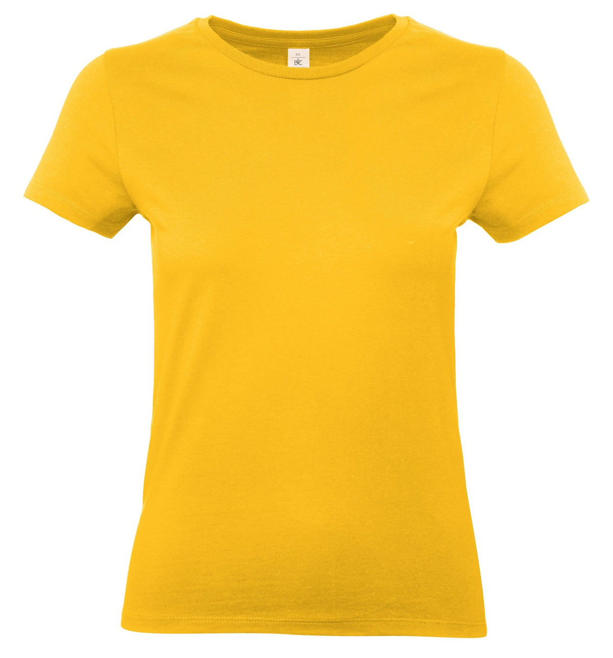 Tee-shirt femme col rond 190 — B&C #E190 WOMEN — coloris Gold #Couleur_Gold