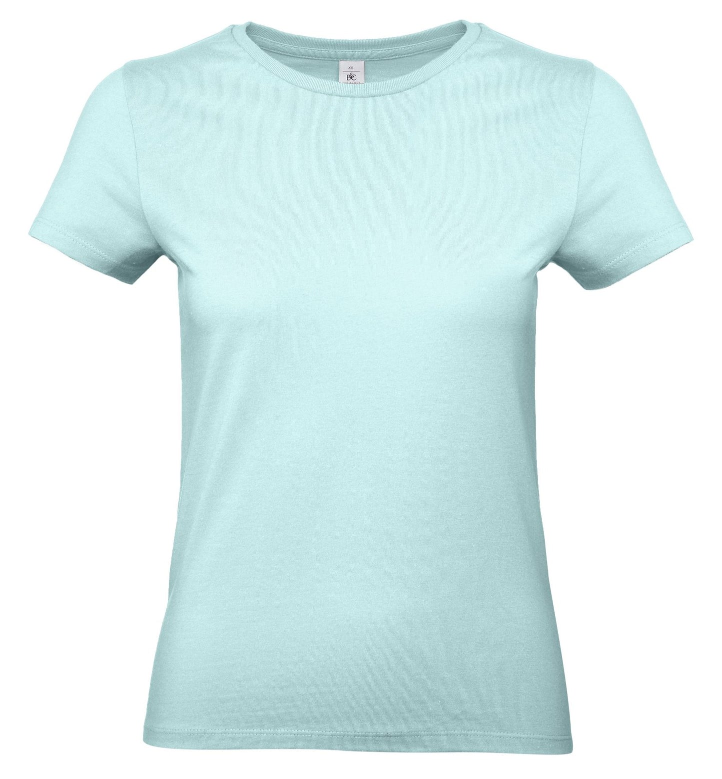 Tee-shirt femme col rond 190 — B&C #E190 WOMEN — coloris Millennial Mint #Couleur_Millennial-Mint