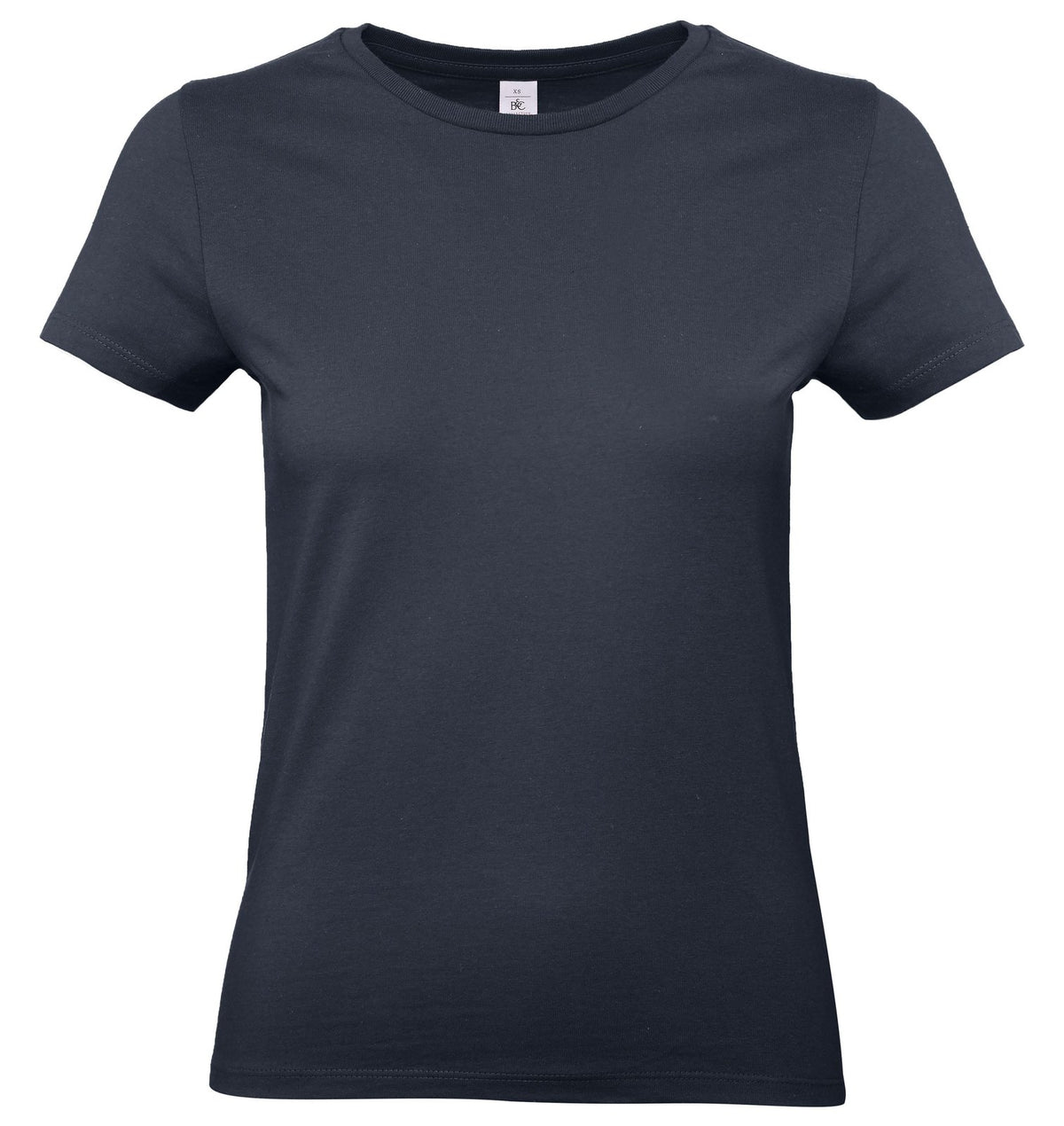 Tee-shirt femme col rond 190 — B&C #E190 WOMEN — coloris Navy #Couleur_Navy