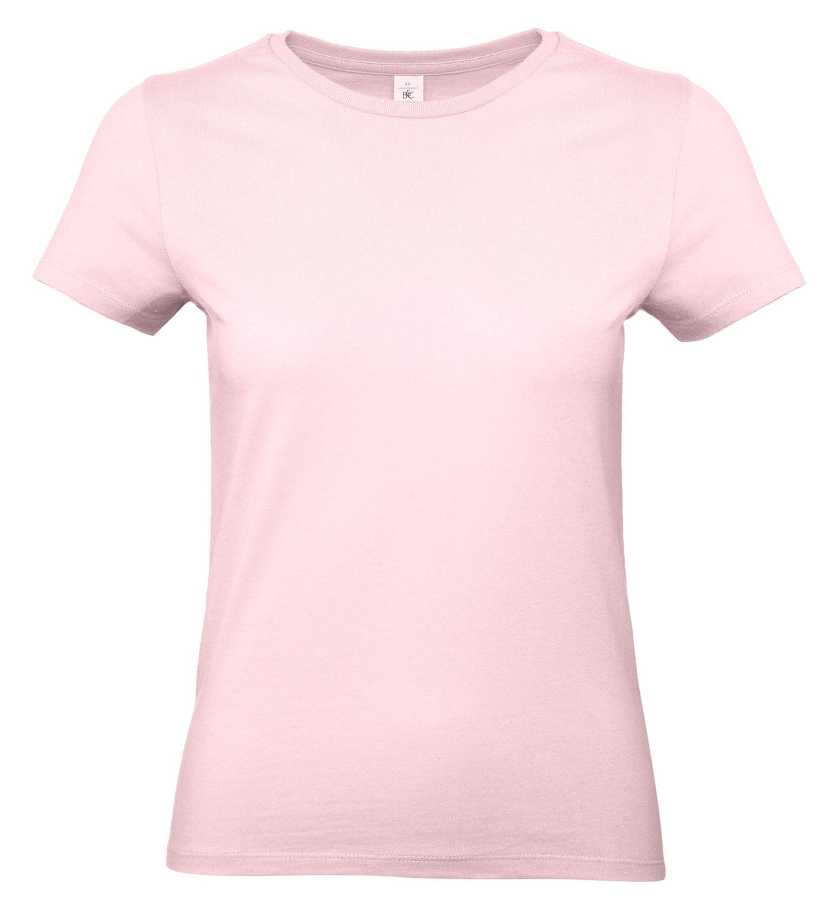 Tee-shirt femme col rond 190 — B&C #E190 WOMEN — coloris Orchid Pink #Couleur_Orchid-Pink