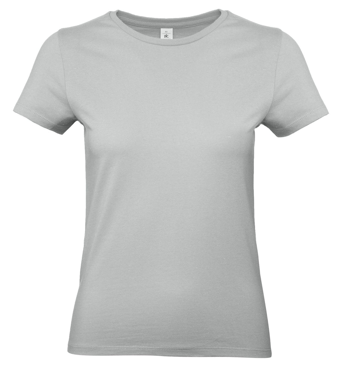 Tee-shirt femme col rond 190 — B&C #E190 WOMEN — coloris Pacific Grey #Couleur_Pacific-Grey