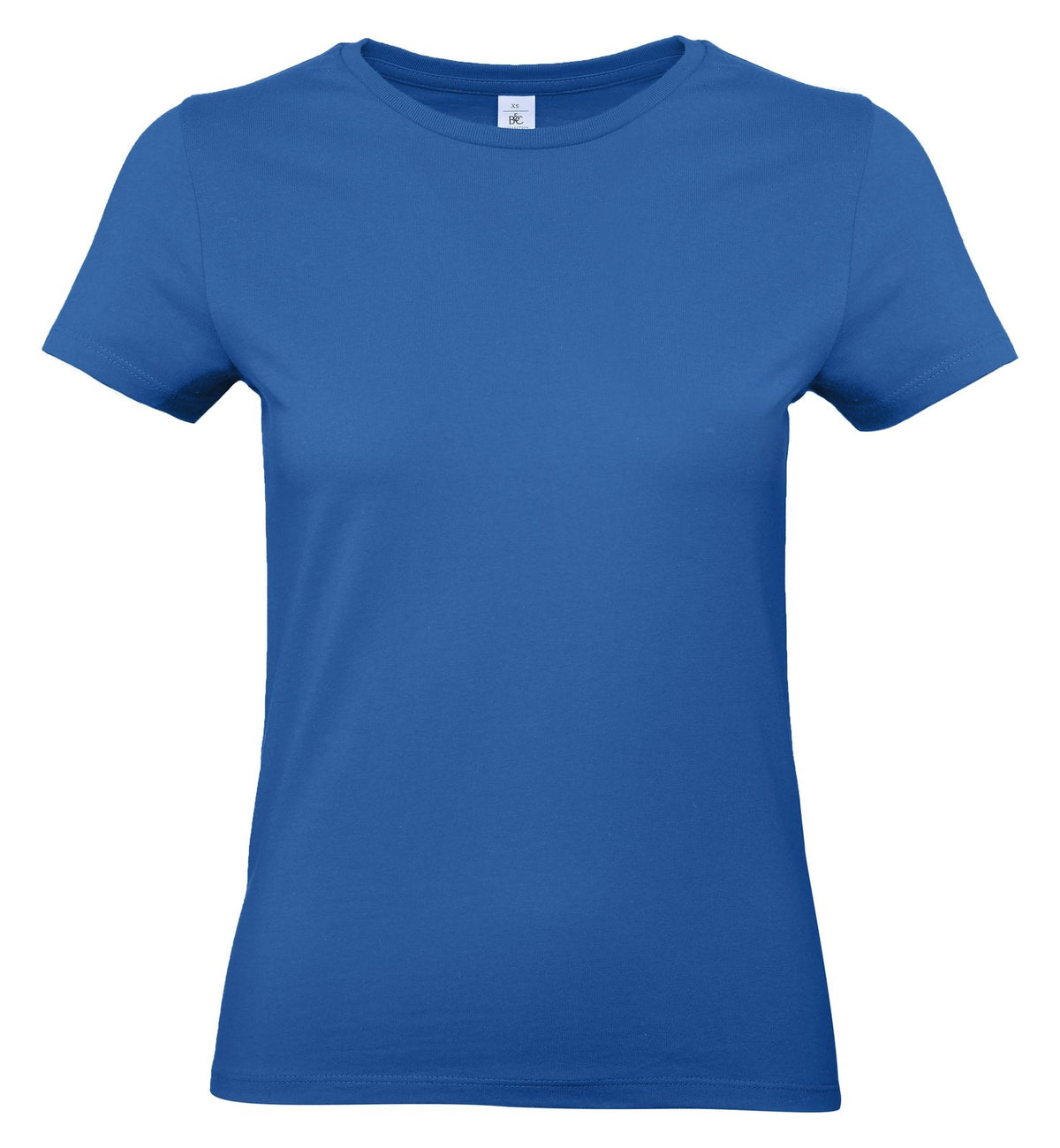 Tee-shirt femme col rond 190 — B&C #E190 WOMEN — coloris Royal Blue #Couleur_Royal-Blue