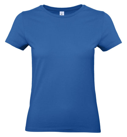 Tee-shirt femme col rond 190 — B&C #E190 WOMEN — coloris Royal Blue #Couleur_Royal-Blue