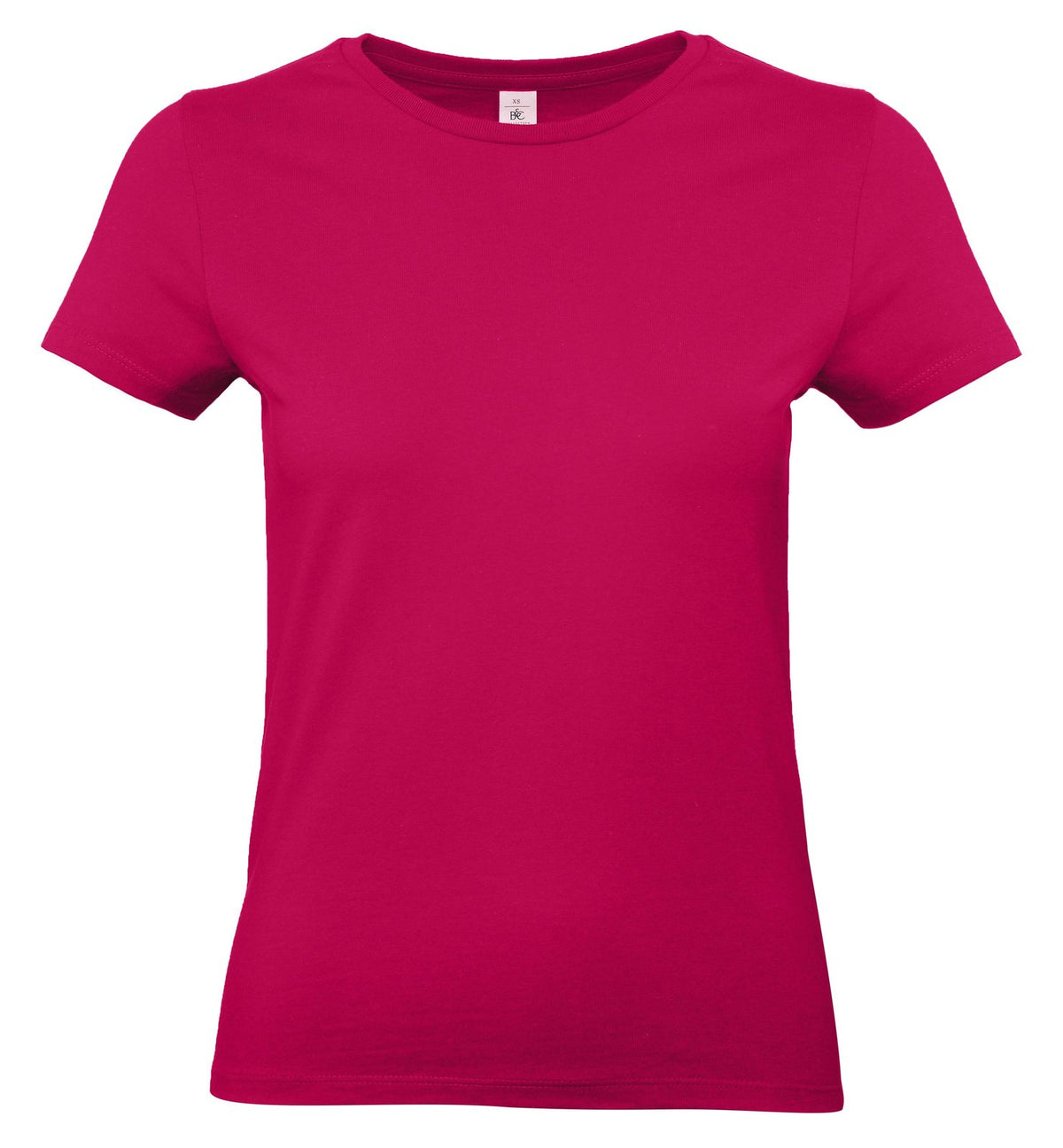 Tee-shirt femme col rond 190 — B&C #E190 WOMEN — coloris Sorbet #Couleur_Sorbet