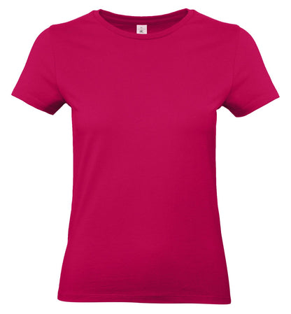 Tee-shirt femme col rond 190 — B&C #E190 WOMEN — coloris Sorbet #Couleur_Sorbet