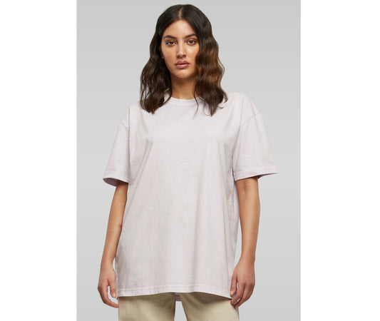 Tee-shirt femme délavé 220 g/m² — BUILD YOUR BRAND LADIES OVERSIZED ACID WASH TEE