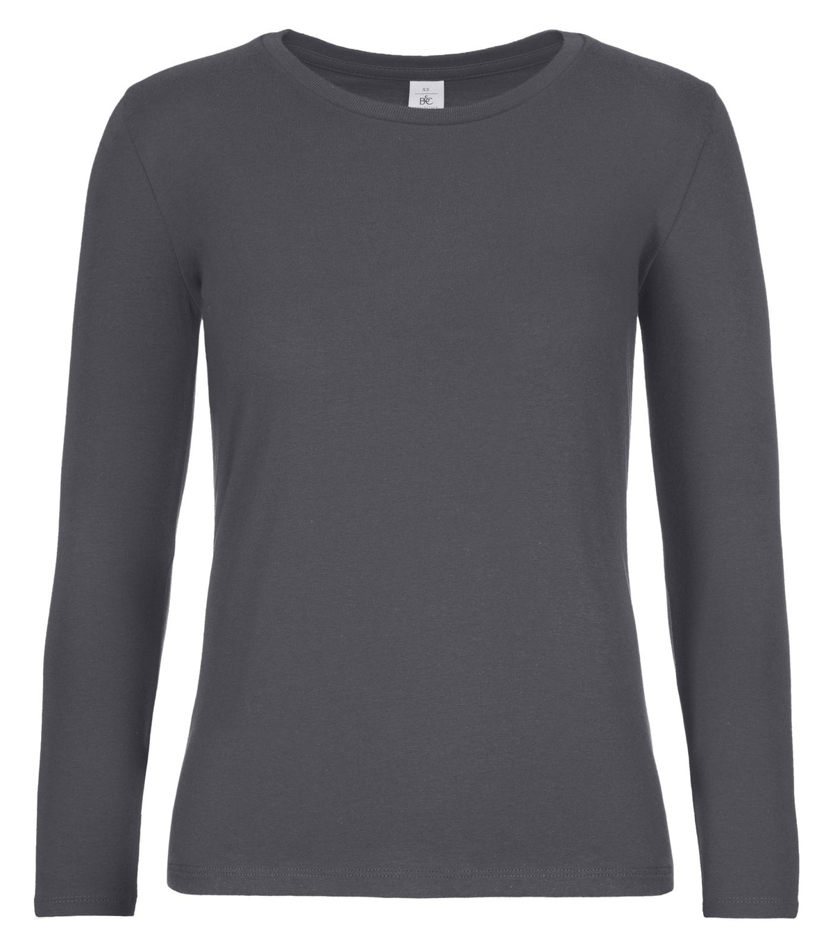Tee-shirt femme manches longues 185 g/m²  — coloris Dark Grey #Couleur_Dark-Grey