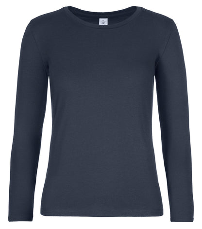 Tee-shirt femme manches longues 185 g/m²  — coloris Navy #Couleur_Navy