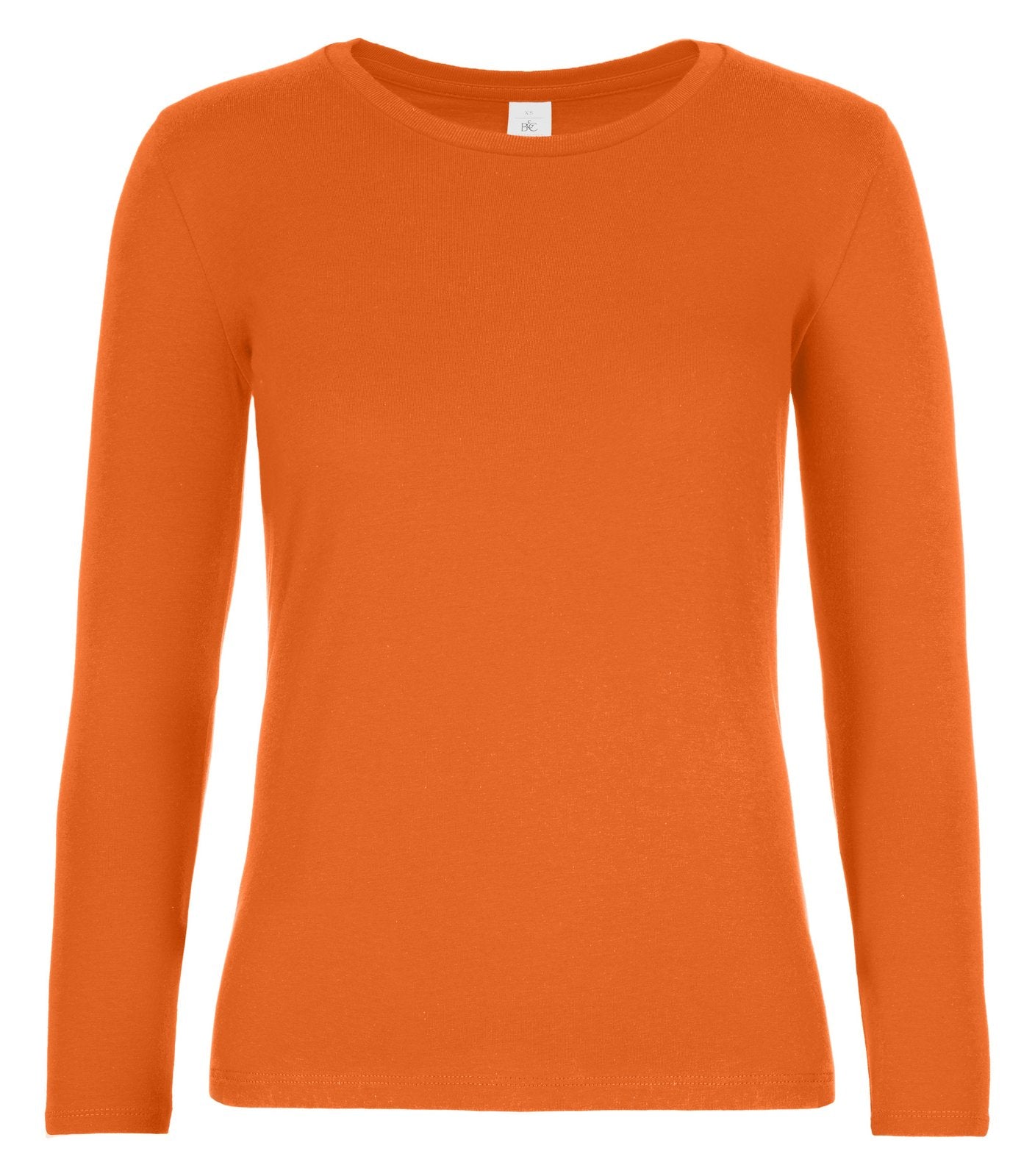 Tee-shirt femme manches longues 185 g/m²  — coloris Urban Orange #Couleur_Urban-Orange
