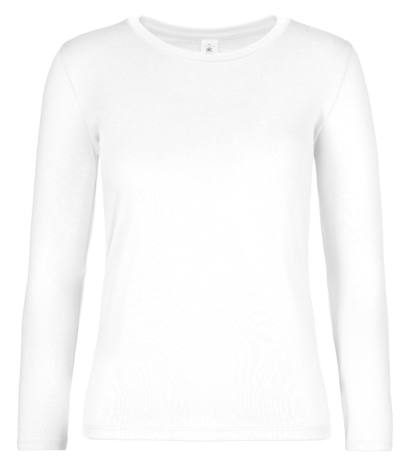 Tee-shirt femme manches longues 185 g/m²  — coloris White #Couleur_White