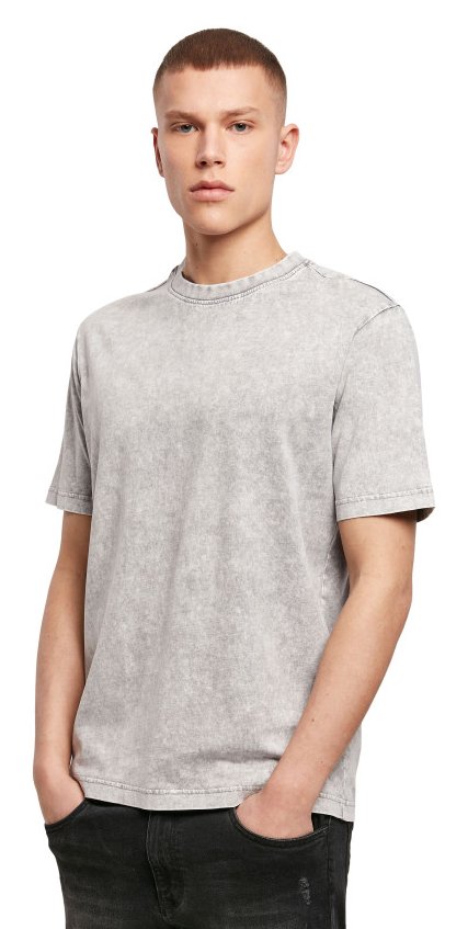 Tee-shirt homme délavé 170 g/m² — BUILD YOUR BRAND ACID WASHED TEE