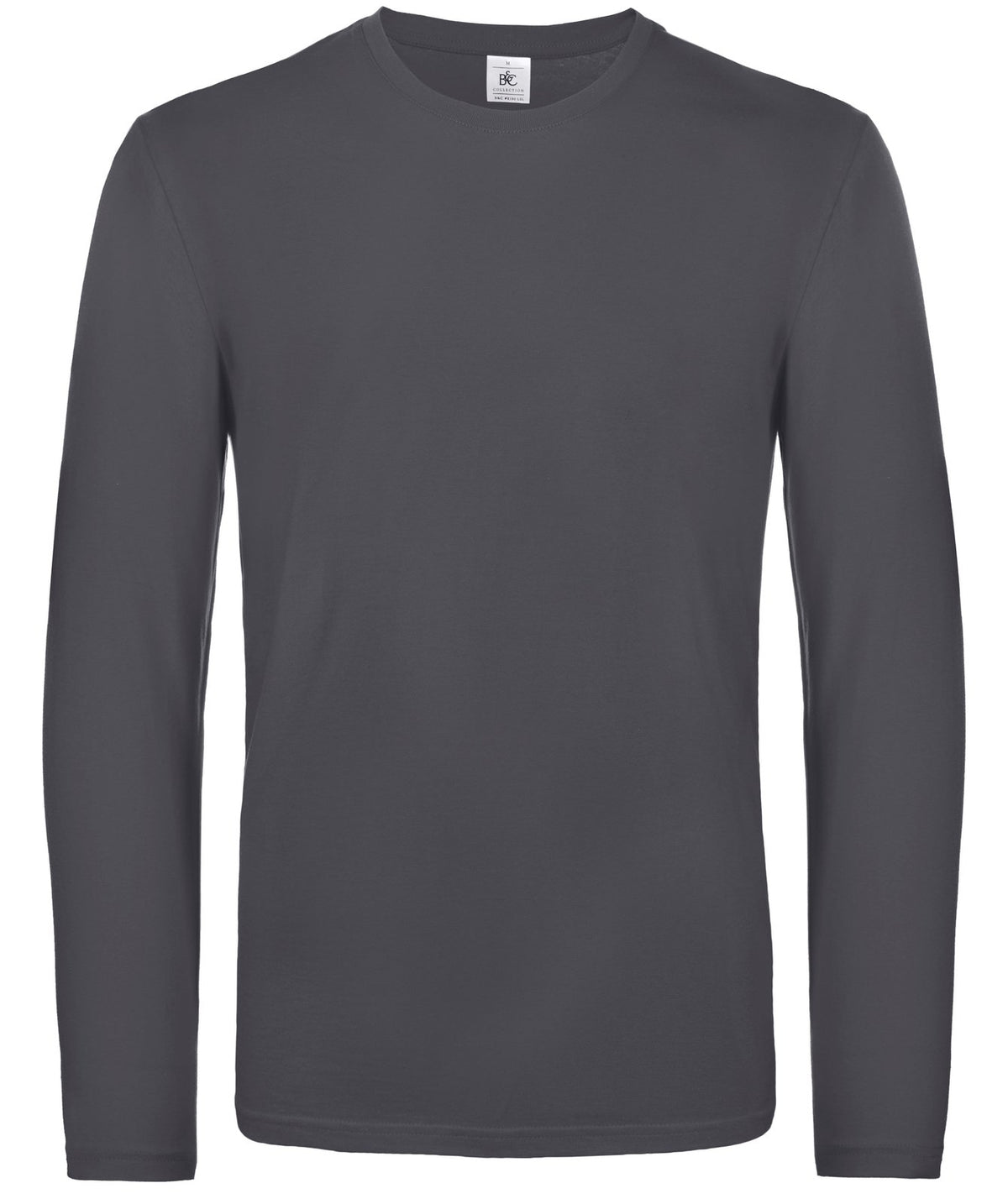 Tee-shirt homme manches longues 185 g/m²  — coloris Dark Grey #Couleur_Dark-Grey